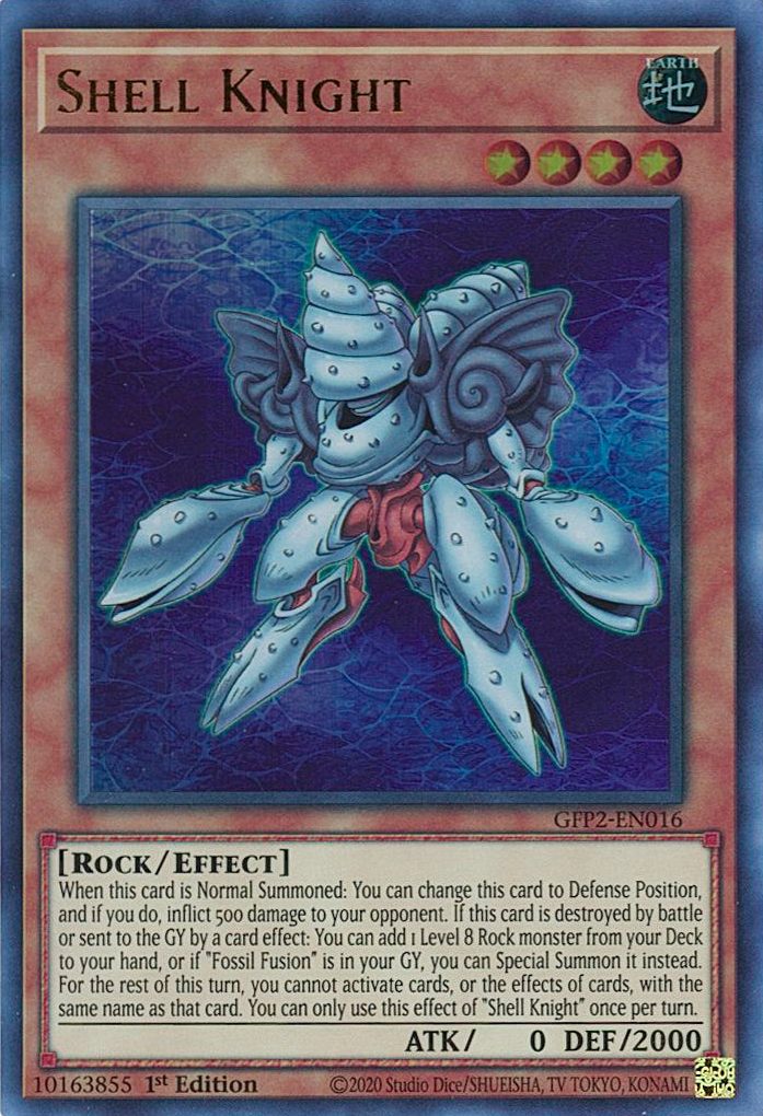 Shell Knight [GFP2-EN016] Ultra Rare | Jomio and Rueliete's Cards and Comics