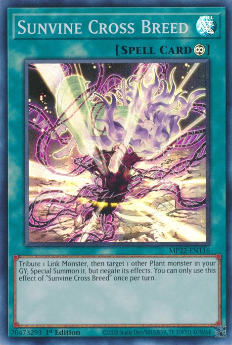 Sunvine Cross Breed [MP22-EN116] Super Rare | Jomio and Rueliete's Cards and Comics