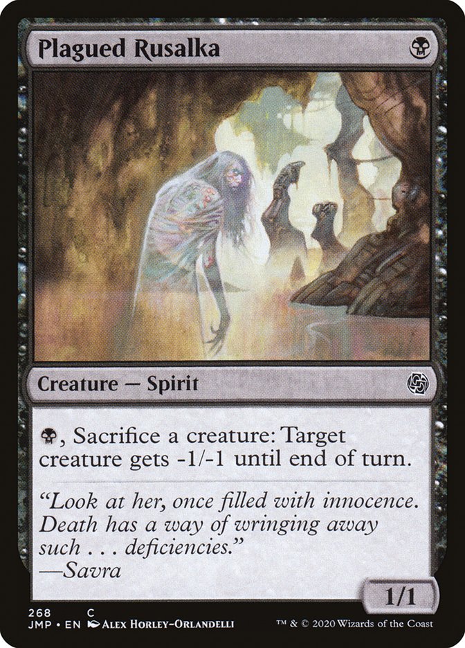 Plagued Rusalka [Jumpstart] | Jomio and Rueliete's Cards and Comics