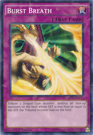 Burst Breath (Shatterfoil) [BP03-EN193] Common | Jomio and Rueliete's Cards and Comics