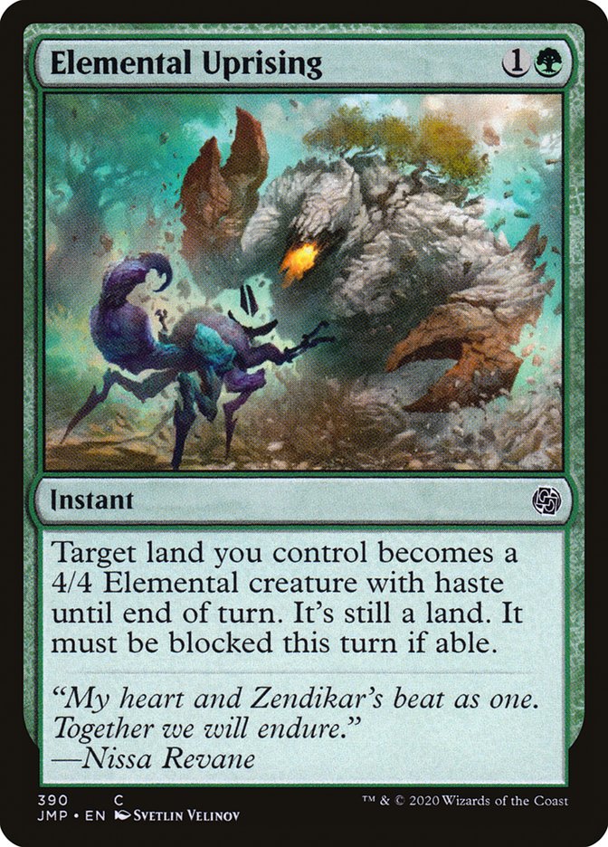 Elemental Uprising [Jumpstart] | Jomio and Rueliete's Cards and Comics