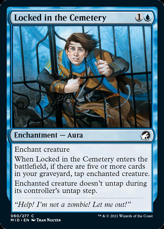 Locked in the Cemetery [Innistrad: Midnight Hunt] | Jomio and Rueliete's Cards and Comics