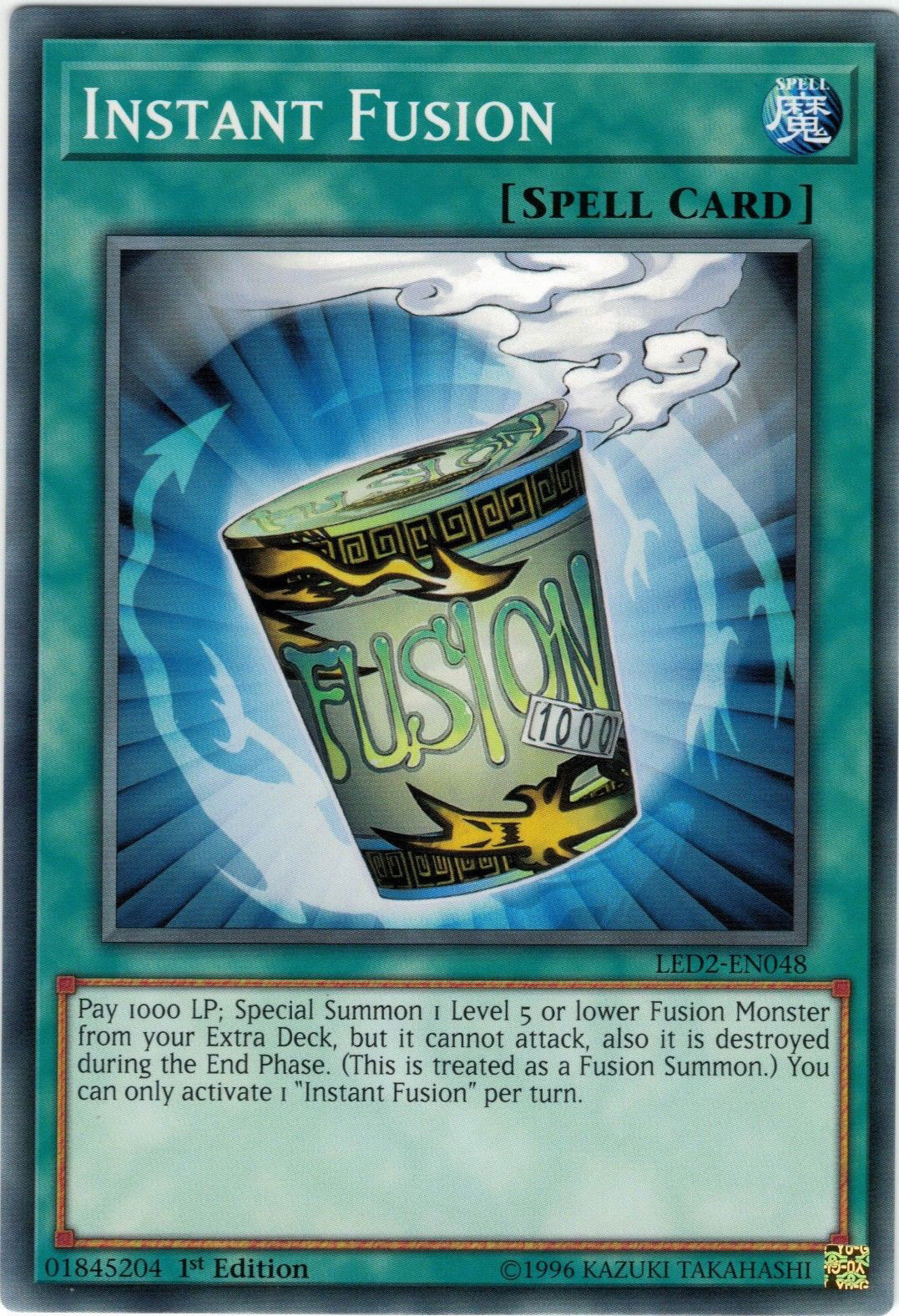 Instant Fusion [LED2-EN048] Common | Jomio and Rueliete's Cards and Comics