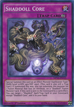 Shaddoll Core [MP15-EN115] Super Rare | Jomio and Rueliete's Cards and Comics