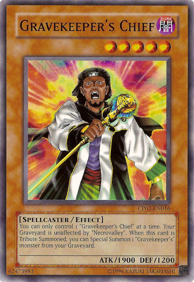 Gravekeeper's Chief [CP03-EN016] Common | Jomio and Rueliete's Cards and Comics
