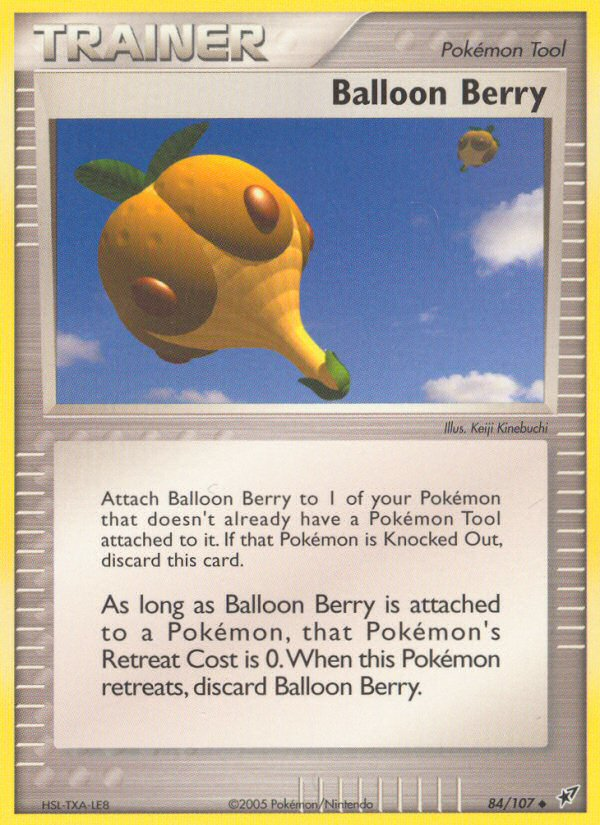 Balloon Berry (84/107) [EX: Deoxys] | Jomio and Rueliete's Cards and Comics