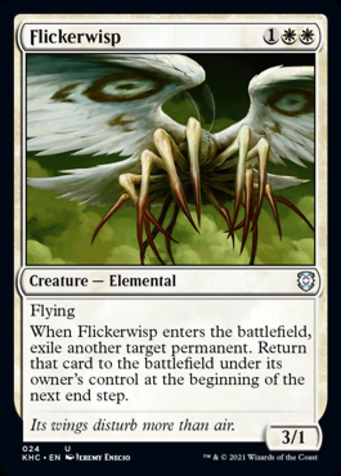 Flickerwisp [Kaldheim Commander] | Jomio and Rueliete's Cards and Comics