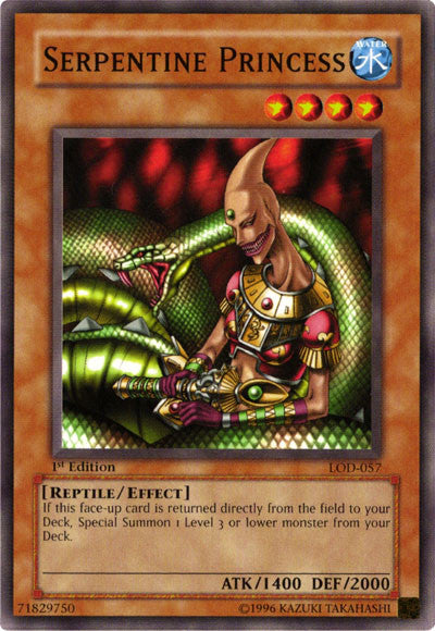 Serpentine Princess [LOD-057] Common | Jomio and Rueliete's Cards and Comics