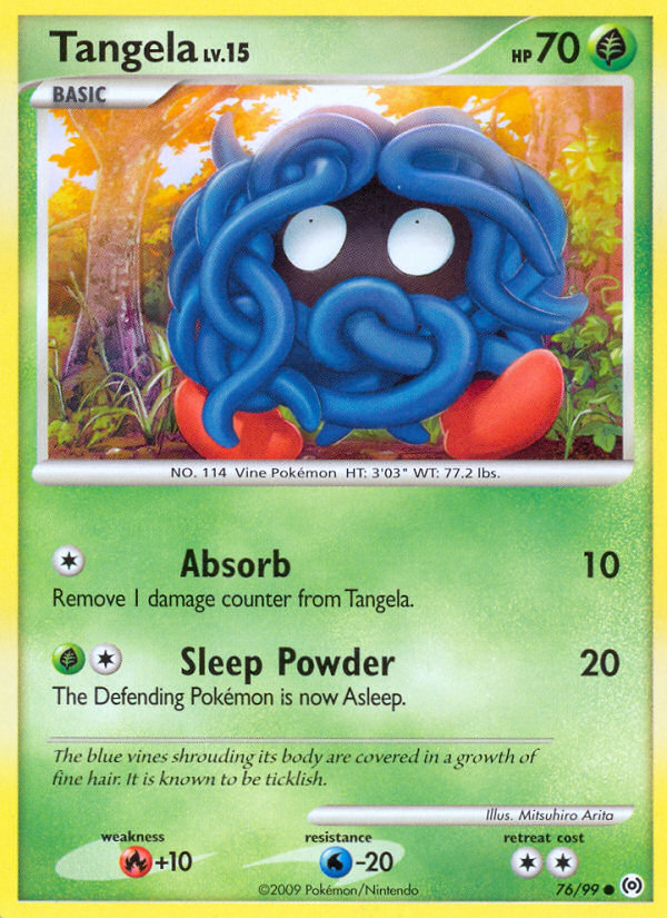 Tangela (76/99) [Platinum: Arceus] | Jomio and Rueliete's Cards and Comics