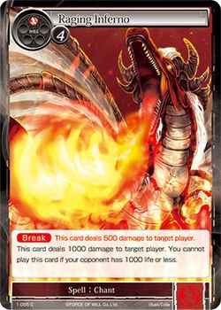 Raging Inferno (1-085) [The Dawn of Valhalla] | Jomio and Rueliete's Cards and Comics
