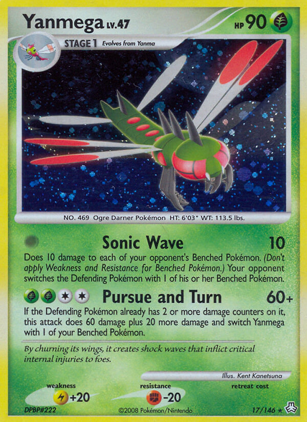 Yanmega (17/146) (Theme Deck Exclusive) [Diamond & Pearl: Legends Awakened] | Jomio and Rueliete's Cards and Comics