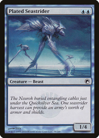 Plated Seastrider [Scars of Mirrodin] | Jomio and Rueliete's Cards and Comics