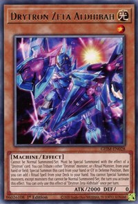 Drytron Zeta Aldhibah [GEIM-EN028] Rare | Jomio and Rueliete's Cards and Comics