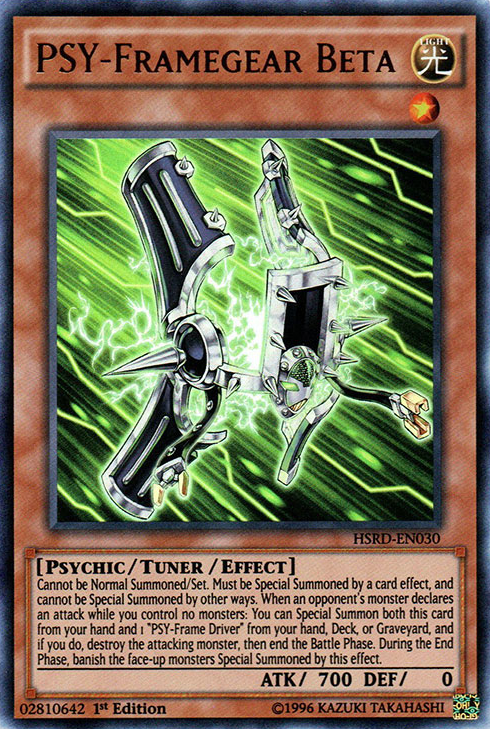 PSY-Framegear Beta [HSRD-EN030] Ultra Rare | Jomio and Rueliete's Cards and Comics
