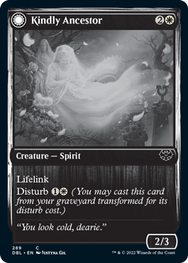 Kindly Ancestor // Ancestor's Embrace [Innistrad: Double Feature] | Jomio and Rueliete's Cards and Comics