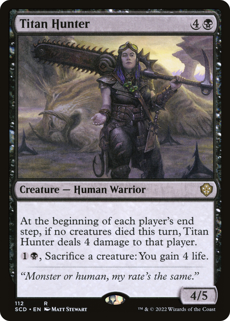 Titan Hunter [Starter Commander Decks] | Jomio and Rueliete's Cards and Comics