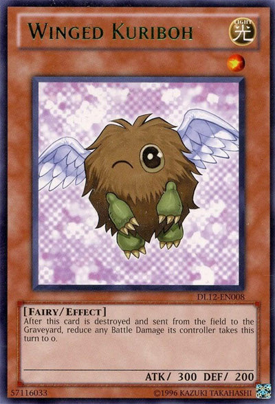 Winged Kuriboh (Green) [DL12-EN008] Rare | Jomio and Rueliete's Cards and Comics