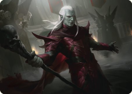 Baeloth Barrityl, Entertainer Art Card [Commander Legends: Battle for Baldur's Gate Art Series] | Jomio and Rueliete's Cards and Comics