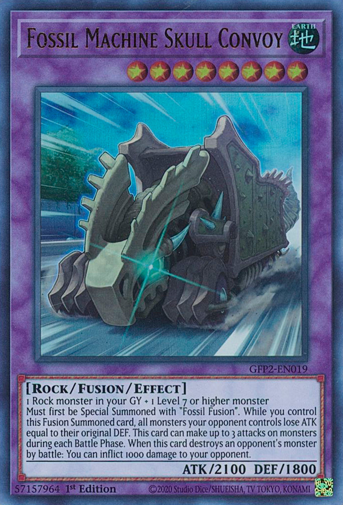 Fossil Machine Skull Convoy [GFP2-EN019] Ultra Rare | Jomio and Rueliete's Cards and Comics