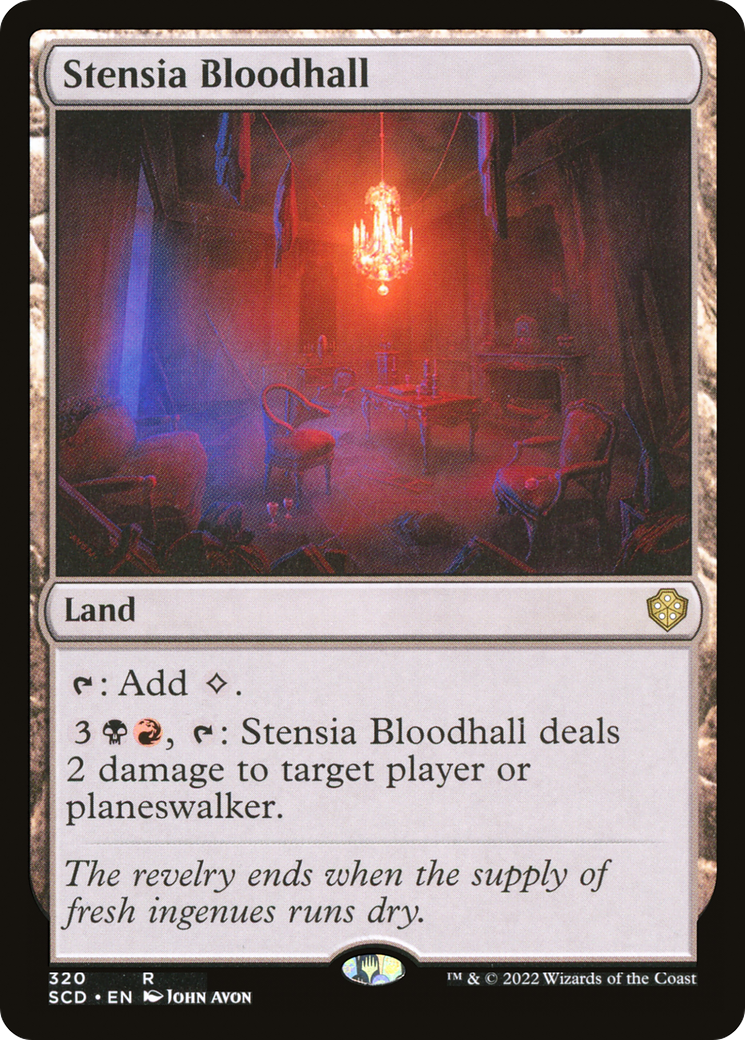 Stensia Bloodhall [Starter Commander Decks] | Jomio and Rueliete's Cards and Comics