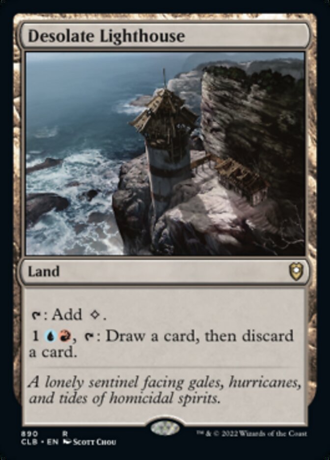 Desolate Lighthouse [Commander Legends: Battle for Baldur's Gate] | Jomio and Rueliete's Cards and Comics