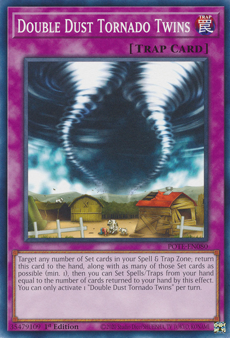 Double Dust Tornado Twins [POTE-EN080] Common | Jomio and Rueliete's Cards and Comics