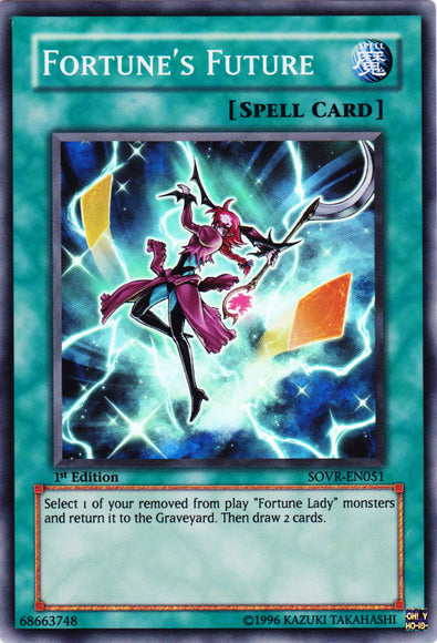 Fortune's Future [SOVR-EN051] Super Rare | Jomio and Rueliete's Cards and Comics