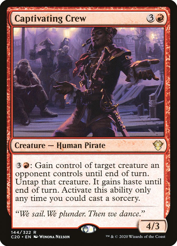 Captivating Crew [Commander 2020] | Jomio and Rueliete's Cards and Comics