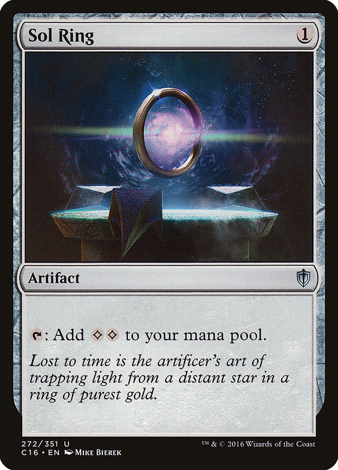 Sol Ring [Commander 2016] | Jomio and Rueliete's Cards and Comics