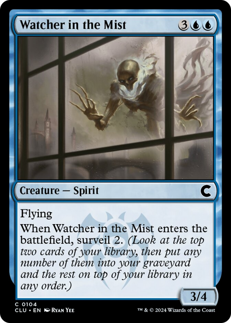 Watcher in the Mist [Ravnica: Clue Edition] | Jomio and Rueliete's Cards and Comics