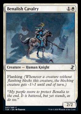 Benalish Cavalry [Time Spiral Remastered] | Jomio and Rueliete's Cards and Comics