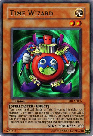 Time Wizard [MRD-E065] Ultra Rare | Jomio and Rueliete's Cards and Comics