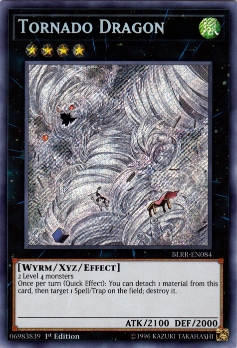 Tornado Dragon [BLRR-EN084] Secret Rare | Jomio and Rueliete's Cards and Comics