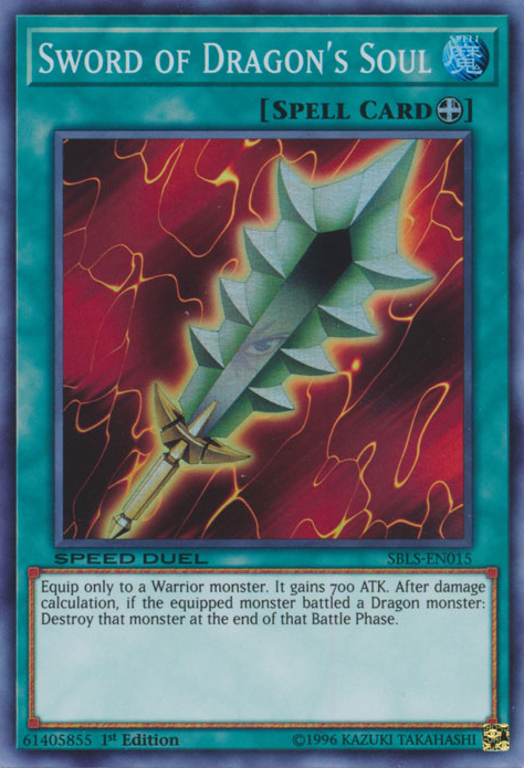 Sword of Dragon's Soul [SBLS-EN015] Super Rare | Jomio and Rueliete's Cards and Comics