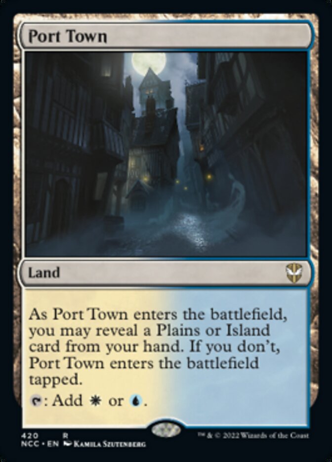 Port Town [Streets of New Capenna Commander] | Jomio and Rueliete's Cards and Comics