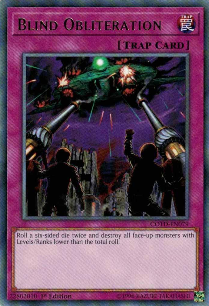 Blind Obliteration [COTD-EN079] Rare | Jomio and Rueliete's Cards and Comics