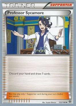 Professor Sycamore (122/146) (Plasma Power - Haruto Kobayashi) [World Championships 2014] | Jomio and Rueliete's Cards and Comics