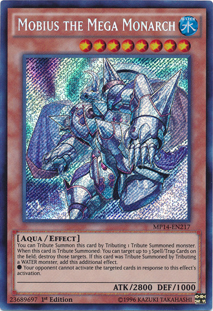 Mobius the Mega Monarch [MP14-EN217] Secret Rare | Jomio and Rueliete's Cards and Comics