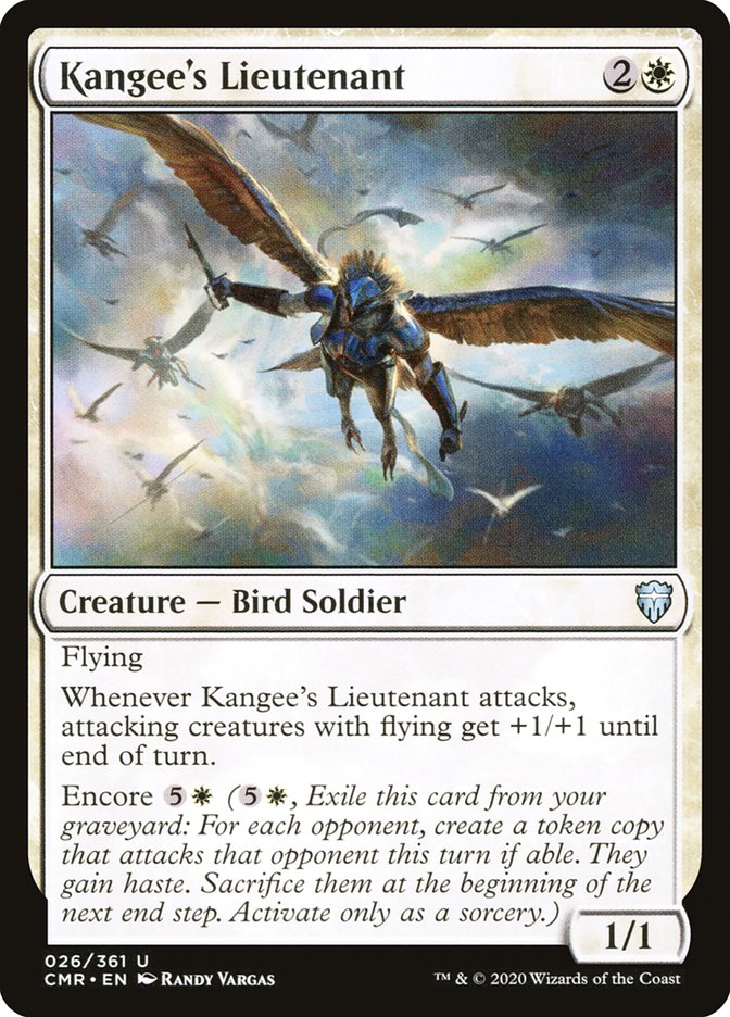 Kangee's Lieutenant [Commander Legends] | Jomio and Rueliete's Cards and Comics