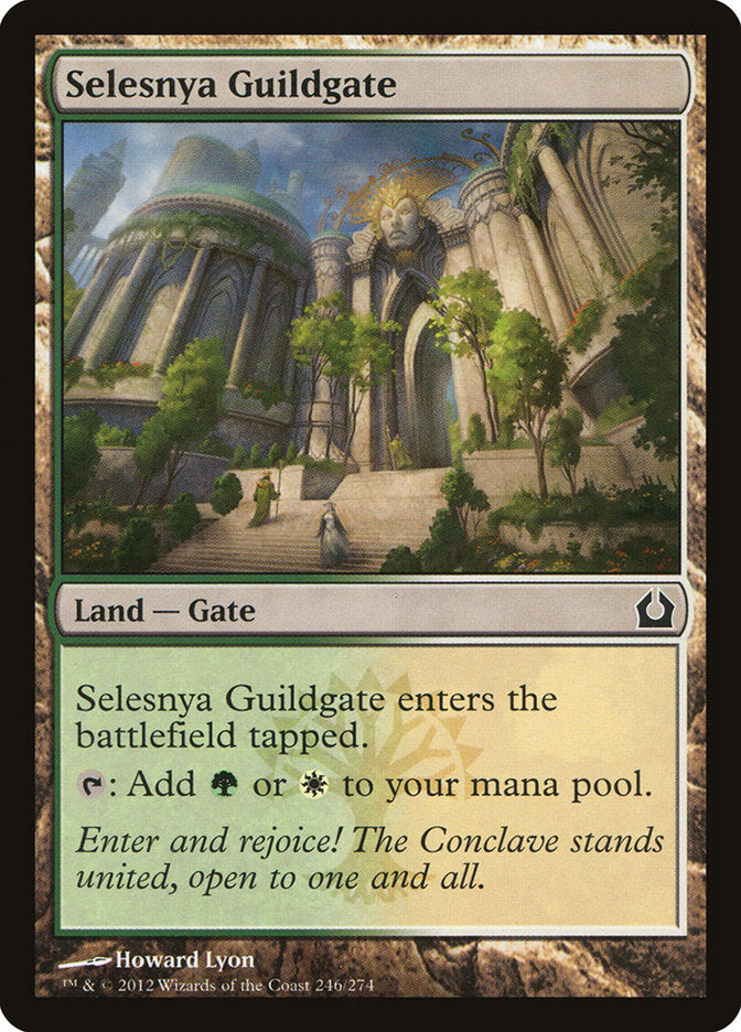 Selesnya Guildgate [Return to Ravnica] | Jomio and Rueliete's Cards and Comics