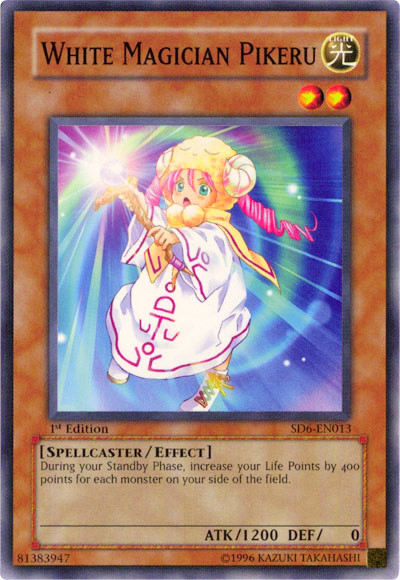 White Magician Pikeru [SD6-EN013] Common | Jomio and Rueliete's Cards and Comics