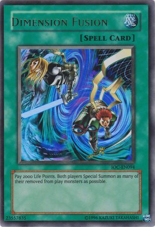 Dimension Fusion [IOC-EN094] Ultra Rare | Jomio and Rueliete's Cards and Comics