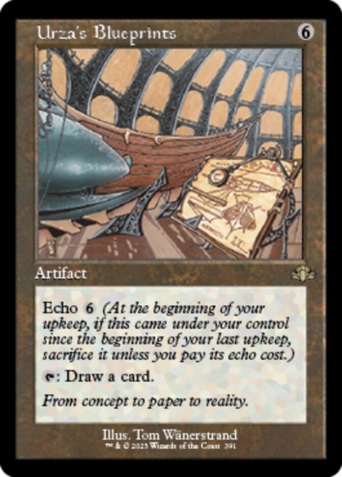 Urza's Blueprints (Retro) [Dominaria Remastered] | Jomio and Rueliete's Cards and Comics