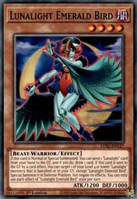 Lunalight Emerald Bird [LDS2-EN127] Common | Jomio and Rueliete's Cards and Comics