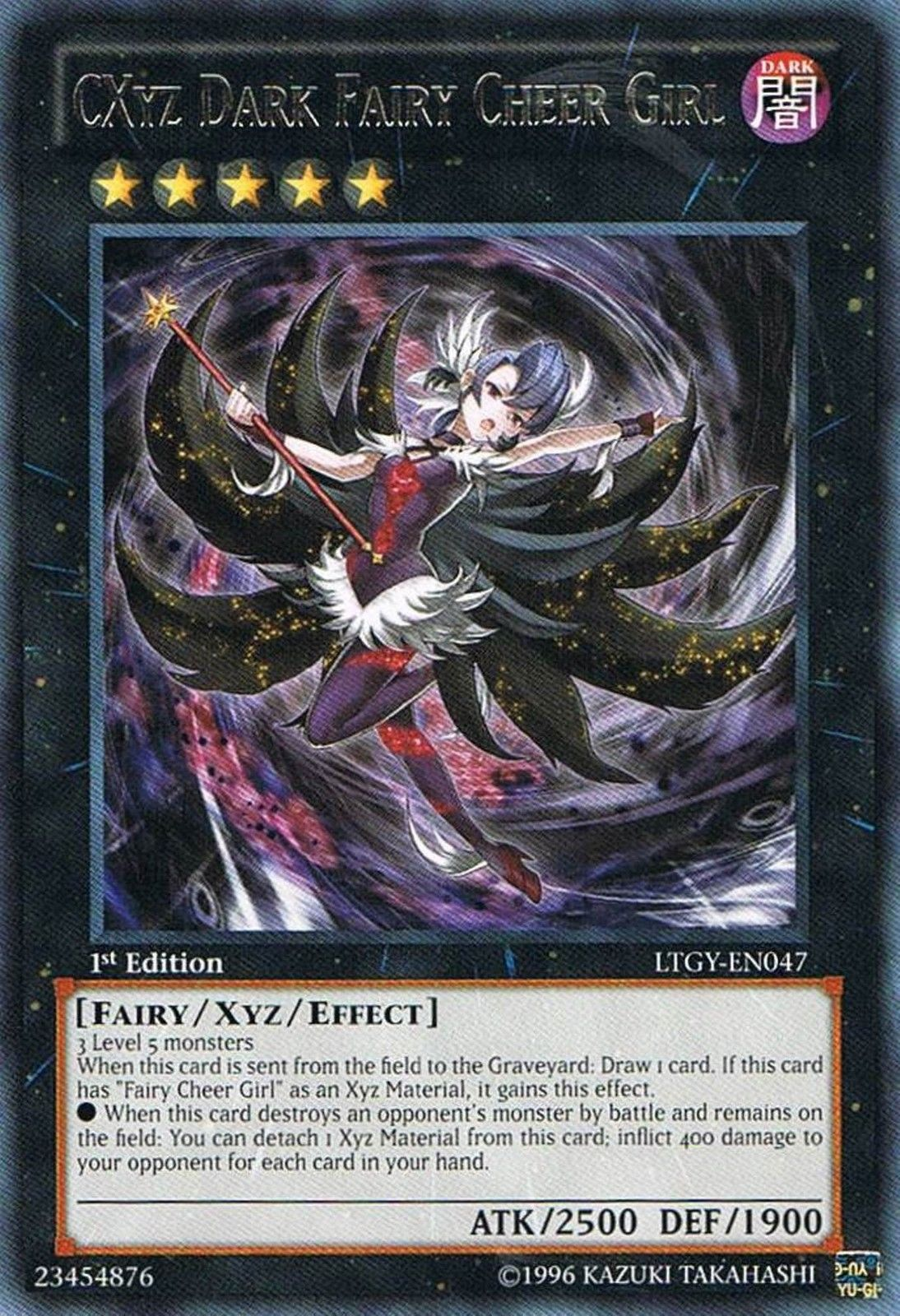 CXyz Dark Fairy Cheer Girl [LTGY-EN047] Rare | Jomio and Rueliete's Cards and Comics