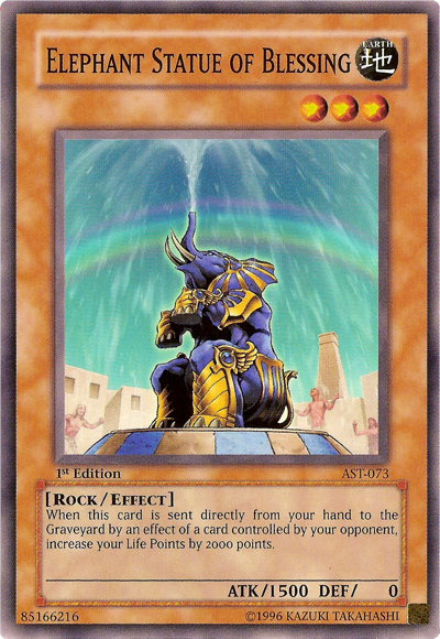 Elephant Statue of Blessing [AST-073] Common | Jomio and Rueliete's Cards and Comics