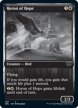 Heron of Hope [Innistrad: Double Feature] | Jomio and Rueliete's Cards and Comics