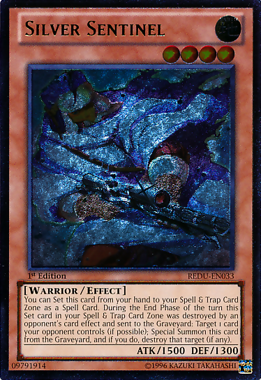 Silver Sentinel (UTR) [REDU-EN033] Ultimate Rare | Jomio and Rueliete's Cards and Comics