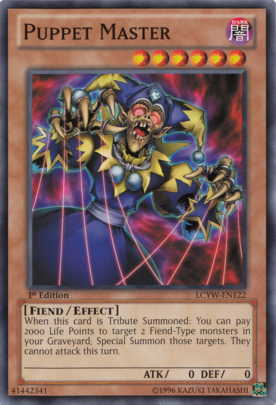 Puppet Master [LCYW-EN122] Common | Jomio and Rueliete's Cards and Comics