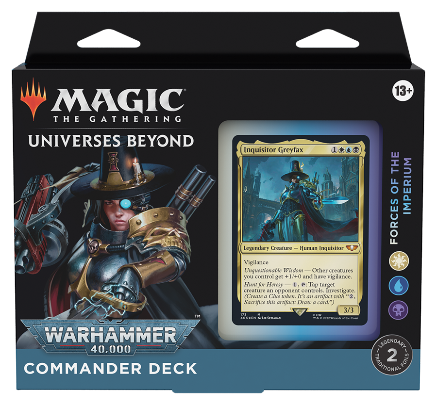 Warhammer 40,000 - Commander Deck (Forces of the Imperium) | Jomio and Rueliete's Cards and Comics